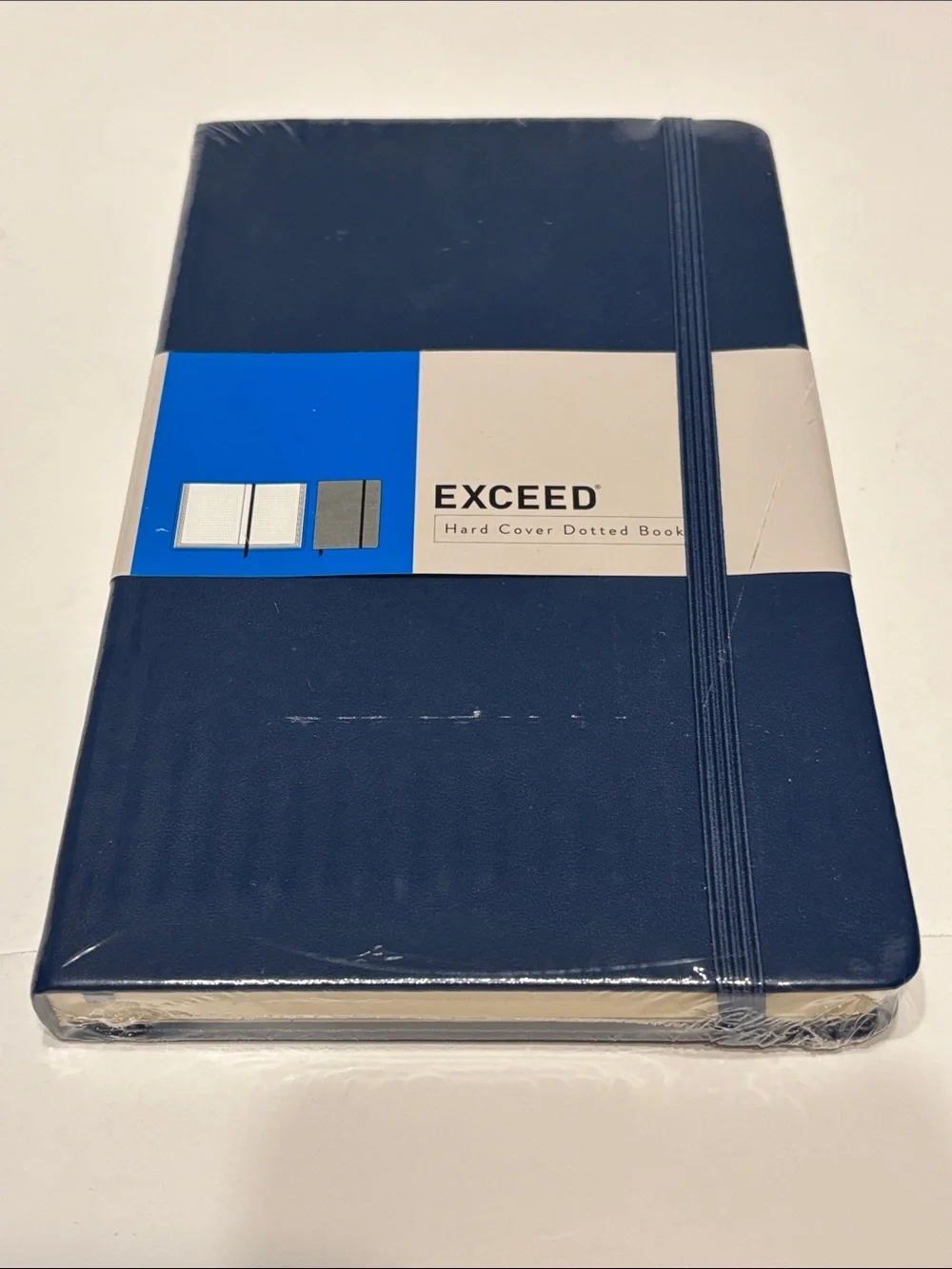 Exceed Blue Hard Cover Dotted Notebook Journal